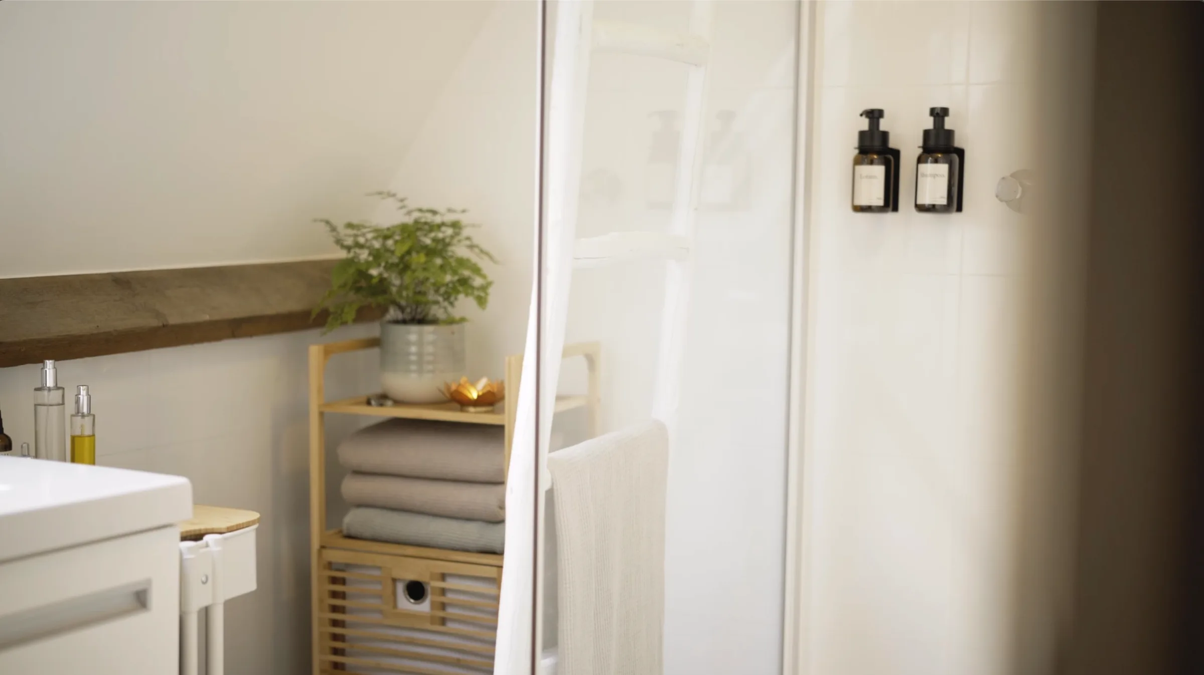 The bathroom